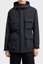 With Logo Regular Fit Water Repellent Hooded Puffer Jacket Men's Jacket Em003184 Af18503 Ub118