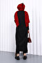 Black Cold Yarn Buttoned Knitwear Cardigan - 4