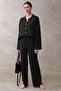 MODERN JACKET PANTS TOP-BOTTOM SET