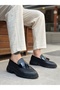 Ba0240 High Sole Classic Shiny Tassel Black Sole Men's Shoes