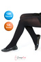 Girls' Pantyhose - Black and White Striped Casual Comfortable School Girls' Pantyhose - Size 6 - 4