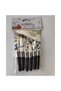 6-piece dinnerware set, soho, plastic, silver - 2