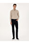 Dark Navy Blue Straight Fit Jean Trousers 50315878-Vr100