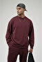 Trend Biz Sweat Pants Top and Bottom Set Oversize Fit Crew Neck - 3