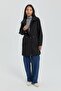 Pocket Detailed Portable Hooded Cap Black - 3