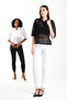    Polo Neck Lace Blouse - 6