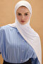 Bamboo Combed Shawl - White - 4