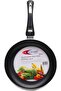28cm Non-Stick Aluminum Fry Pan | Large Durable Cooking Pan for Family Meals