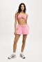 Pink Cotton Women's Shorts Sh287 - 7