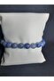 Blue Agate Stone Bracelet Simple and Stylish Unisex