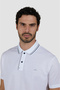 Cotton Polo Shirt with Buttons - 3