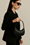 Nova Women's Black Shoulder Bag – New Season Special Cut, Handbag, Adjustable Strap - 3