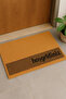 Koko Textured Door Mat - Welcome Written, Non-Slip Base, 45X70 cm