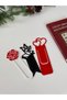 Heart, Butterfly and Rose Pattern Bookmark Set – 3-Piece Durable Bookmark - 2