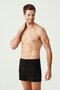 Men'S, Uspa, Licensed, Black Single Cotton Boxer Shorts - 3