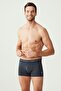 Male, Uspa, Licensed, Navy Blue Mlj. -Navy Blue Flam- Navy Blue 3-Pack Boxer Briefs - 4
