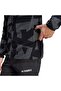 Men's Black Jacket Mt Aop Fz Fl Jy4814 - 6