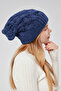Stylish Women's Hair Braid Lined Knitwear Beret - 3