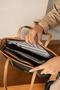 Women's Large Size Adjustable Strap Luxury Hand & Shoulder Bag Suitable for Daily Use Shoulder Bag - 3