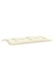 Garden Bench Cushions 2pcs Cream 100x50x7 cm Oxford Fabric - 2