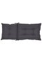 Garden Highback Chair Cushions 6 pcs Anthracite 120x50x7 cm Fabric - 5