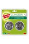 Stainless Steel Scrubber 2 pcs – Durable Kitchen Cleaning Pads (7x7x5 cm)