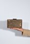 Gomeda Copper Square Stone Women's Evening Dress Bag - 3