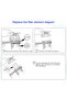 6Pcs ATWFS Water Filter Cartridge 2pcs 5Micron PPF Cotton+ 2pcs 1Micron PPF Cotton+ 2 pcs Activated - 6
