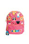 Patterned Backpack Pink - 2
