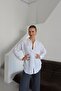 Oversize Muslin Shirt with Pockets - 5