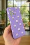 Samsung Galaxy A23 Compatible Mini Tulip Patterned Silicone Shock-Absorbing Classic Protective Rubber Case - 3