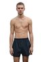 Men's Cotton Poplin Boxer, Triple Pack, Black-Navy-Blue - 4