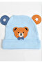 Baby Cute Bear Themed Cotton 0-12 Months Beanie - 2