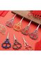 Promise Engagement Scissors, Ribbon Opening Special Day Ceremony Sewing Embroidery Scissors Gold - 4