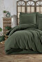 100% Cotton Muslin Double Duvet Cover Set – Natural and Breathable