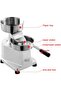 ZICA Burger Maker Machine Commercial Hamburger Press 150mm/6 Inch Stainless Steel Hamburger Press He - 4