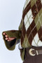 Baklava Pattern Embroidered Women's Sweater - Khaki |   Mkw535334-01 - 7