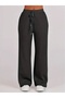 Women's Seasonal Sweatpants Loose Wide Leg High Waist - 4