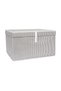 50X40X30 cm Under-Bed Storage Bag with Lid Large Size Blanket Quilt Storage Bag Wardrobe Organizer - 5