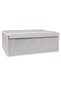 Underbed Storage Bag with Lid 50X40X19 cm Blanket Quilt Pillow Storage Bag Wardrobe Organizer - 5