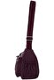 Slim City Cross Bag, Water-Resistant Oxford, Multi-Zip Front, Adjustable Strap - - 6