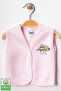 Unisex Baby Lazy Printed Organic Cotton 3-6-9 Months 2-Piece Quilted Baby Vest Set - 2