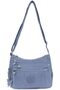Slim City Cross Bag, Water-Resistant Oxford, Multi-Zip Front, Adjustable Strap - - 2
