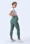 344 High Waist Maternity Leggings with Green Color Recovery and Extra Stretchy Effect - 3