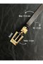 Classic Team Buckle Gold Belt, Jacket Belt, Pants Belt, Casual Belt - 3