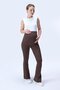 716 Brown Color Extra Soft Textured, Shaping / Sculpting and Flexible Effective High Waist Maternity Leggings - 4