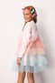 Multi-Colored Layered Tulle Girls' Dress - Fabiola - 4