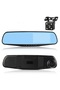 4.3 Inch 1080 P Full HD IPS Screen Dual Lens Car DVR Dash Cam Front and Rear Mirror Video Recorder