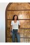 Striped Knitwear Tank Top Cardigan Set - 3