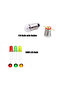 Science Experiment Kit Electric Circuit Bulb LED Motor Battery Case Educational Diy Kit for Kids - 4